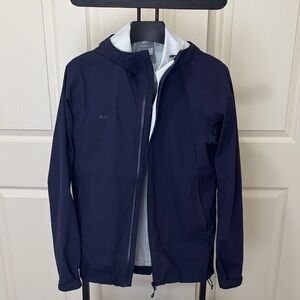 Mammut Dark Blue Raincoat for Men